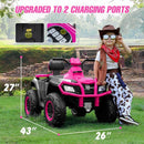 2-Seater Ride-On ATV for Big Kids - 4-Wheeler Quad Toy with 10AH Battery Magic Cars 2