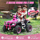 2-Seater Ride-On ATV for Big Kids 4-Wheeler Quad with 10AH Battery Magic Cars 3