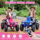 2-Seater Ride-On ATV for Big Kids 4-Wheeler Quad with 10AH Battery Magic Cars 4