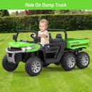 24V 2-Seater Electric Kids Ride-On Dump Truck with Remote Control Magic Cars 1