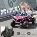 2-Seater 12V 10AH Electric Off-Road UTV Ride-On Car for Girls with 4WD and 4MP Motor Magic Cars 1