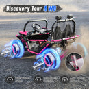 2-Seater 12V 10AH Electric Off-Road UTV Ride-On Car for Girls with 4WD and 4MP Motor Magic Cars 2