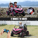 2-Seater 12V 10AH Electric Off-Road UTV Ride-On Car for Girls with 4WD and 4MP Motor Magic Cars 3