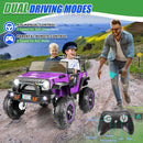 24V 2-Seater Off-Road Electric Ride-On Truck for Kids with 2WD/4WD and Remote Control Magic Cars 7