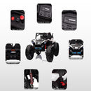2-Seater 24V Battery-Powered Electric 4-Wheeler Ride-On Truck Toy Car Magic Cars 11