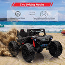 2-Seater 24V Battery-Powered Electric Ride-On Truck with Remote Control Toy Magic Cars 3