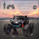 2-Seater 24V Battery-Powered Electric Ride-On Truck with Remote Control Toy Magic Cars 9