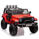 2-Seater Kids Electric Ride-On Truck 24V with Switchable 2WD/4WD and Remote Control Magic Cars 0
