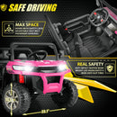 2-Seater 24V Electric 4WD Ride-On Dump Truck UTV Toy for Kids with Functional Dump Bed Magic Cars 6