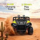 Dual Seat Electric Ride-On Car 24V for Older Kids with Remote Control Magic Cars 6