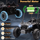 2-Seater 24V Electric Ride-On Car with 2.4G Remote Control for Kids Magic Cars 6