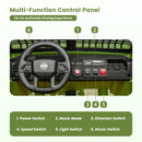 2-Seater 24V Kids Electric Jeep Car Truck with Remote Control, 6mph Battery-Powered Ride-On Magic Cars 2