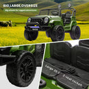 2-Seater 24V Kids Electric Jeep Car Truck with Remote Control, 6mph Battery-Powered Ride-On Magic Cars 4