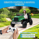 2-Seater 24V Battery-Powered Ride-On Tractor Car for Kids with Remote Control Magic Cars 4