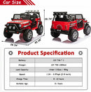 12V 2-Seater Off-Road Ride-On Truck with Remote Control and Rechargeable Battery Magic Cars 5