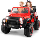 2-Seater 12V Electric Ride-On Truck and Car with Parental Remote Control and Protective Cover for Kids Magic Cars 0