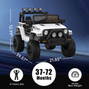 12V Battery-Powered 2-Seater Electric Ride-On Truck with Remote Control Magic Cars 14