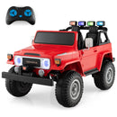 2-Seater 12V Licensed Toyota FJ40 Ride-On Truck with RC, Laser Light, and Music Magic Cars 0
