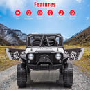 2-Seater 24V Battery-Powered Kids Ride-On Truck Car with Remote Control Magic Cars 3