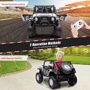 2-Seater 24V Battery-Powered Kids Ride-On Truck Car with Remote Control Magic Cars 6