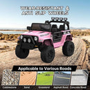 12V Battery-Powered 2-Seater Ride-On Truck Car for Kids with Remote Control and LED Lights Magic Cars 5