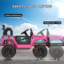 12V Battery-Powered 2-Seater Ride-On Truck Car for Kids with Remote Control and LED Lights Magic Cars 6