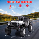 2-Seater Electric Ride-On Truck Car with 24V Battery and Remote Control Magic Cars 2