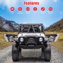 2-Seater Electric Ride-On Truck Car with 24V Battery and Remote Control Magic Cars 3