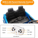 2-Seater Ride-On Truck for Kids 24V Battery Powered Vehicle with Remote Control Magic Cars 14