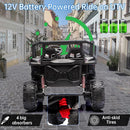 12V Battery Operated Kids Electric Car UTV with Remote Control for Two Passengers Magic Cars 5