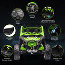 2-Seater Licensed Electric Can-Am Off-Road 4WD Ride-On UTV Car for Kids Magic Cars 2