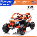 2-Seater Kids 24V 4WD Ride-On UTV Truck with 7AH Batteries and 200W Motor Magic Cars 0