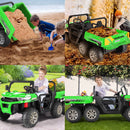 2-Seater 24V 6x6 4WD Electric Kids Ride-On UTV Truck with Remote Control Magic Cars 11