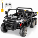 2-Seater 24V 6x6 4WD Electric Kids Ride-On UTV Truck with Remote Control Magic Cars 2