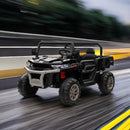 2-Seater Electric Ride-On UTV Vehicle with Remote Control and Non-Slip Black Design Magic Cars Variant 0