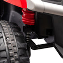2-Seater Electric Ride-On UTV with Remote Control and Non-Slip Wheels Black and Red Magic Cars 21