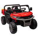 2-Seater Electric Ride-On UTV with Remote Control and Non-Slip Wheels Black and Red Magic Cars 4