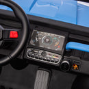 2-Seater Blue Electric Ride-On UTV with Remote Control and Non-Slip Tires Magic Cars 11
