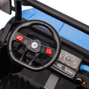 2-Seater Blue Electric Ride-On UTV with Remote Control and Non-Slip Tires Magic Cars 12