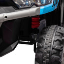 2-Seater Blue Electric Ride-On UTV with Remote Control and Non-Slip Tires Magic Cars 17