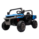 2-Seater Blue Electric Ride-On UTV with Remote Control and Non-Slip Tires Magic Cars 3