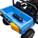 2-Seater Blue Electric Ride-On UTV with Remote Control and Non-Slip Tires Magic Cars 8