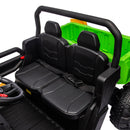 2-Seater Electric Ride-On UTV with Remote Control and Non-Slip Tires Green Magic Cars 10