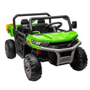 2-Seater Electric Ride-On UTV with Remote Control and Non-Slip Tires Green Magic Cars 3