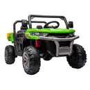 2-Seater Electric Ride-On UTV with Remote Control and Non-Slip Tires Green Magic Cars 6