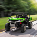 2-Seater Electric Ride-On UTV with Remote Control and Non-Slip Tires Green Magic Cars Variant 0