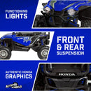 12V Battery-Powered 2-Seater Talon All-Terrain UTV Ride-On for Ages 3+ Magic Cars 1