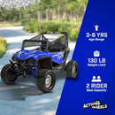 12V Battery-Powered 2-Seater Talon All-Terrain UTV Ride-On for Ages 3+ Magic Cars 3