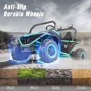 12V Electric 2-Seater XL Kids Off-Road UTV Ride-On Car with Bluetooth Music Magic Cars 4