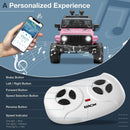 12V Electric Ride-On Truck for Kids with 2 Seats, Battery Powered and Remote Control with LED Lights Magic Cars 8